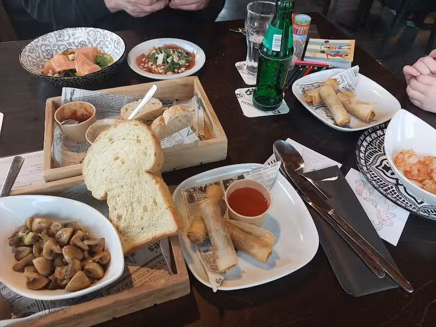 Bloesem eten en drinken