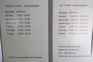caf&eacute; cafetaria &ldquo;la rue&rdquo;