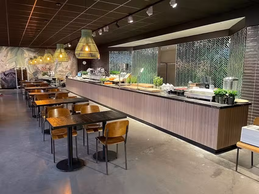 Eten in de Proeftuin Intratuin Utrecht