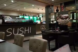 Japans sushi en grill restaurant Izumi