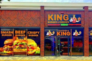King burger and chicken