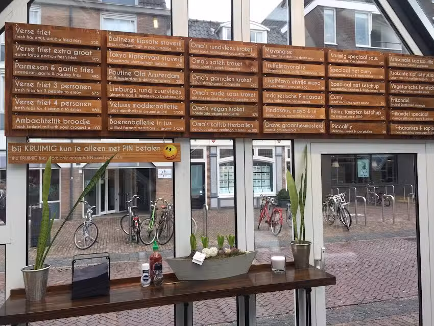 Kruimig frietmakerij