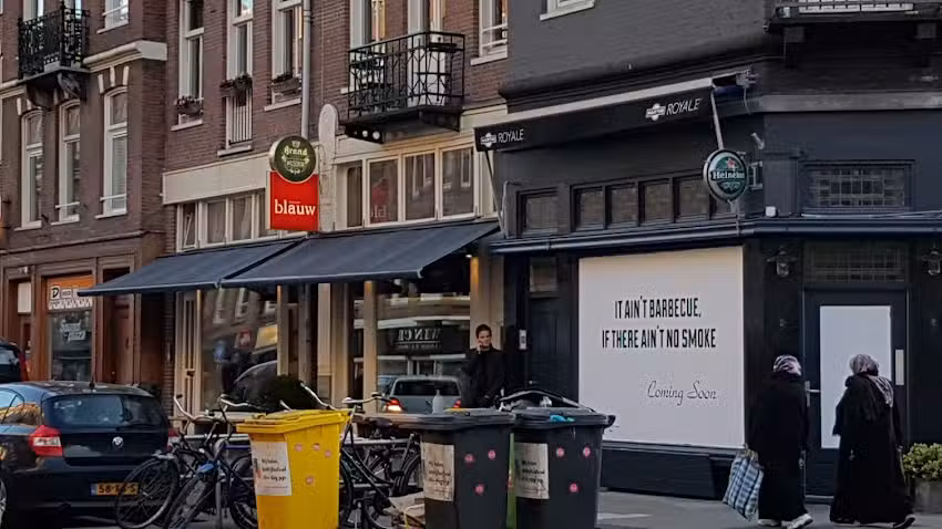 Restaurant Blauw Amsterdam