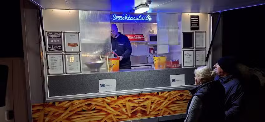 Snacktaculair, frietwagen op locatie
