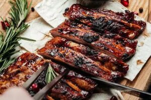 Spare ribs bbq