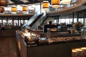 Wokrestaurant Oriental in de Flamingo partycenter